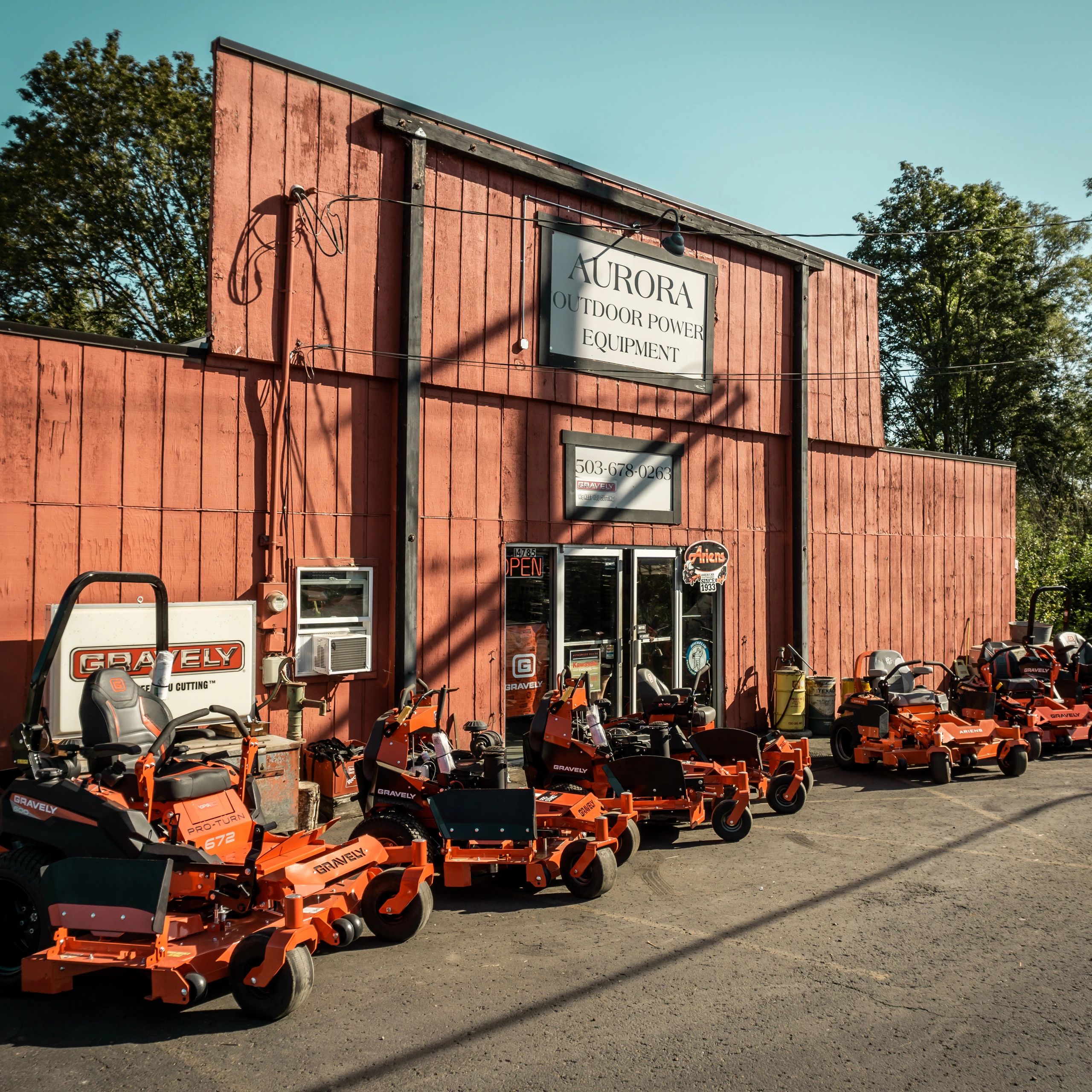 Aurora Outdoor Power Equipment Home